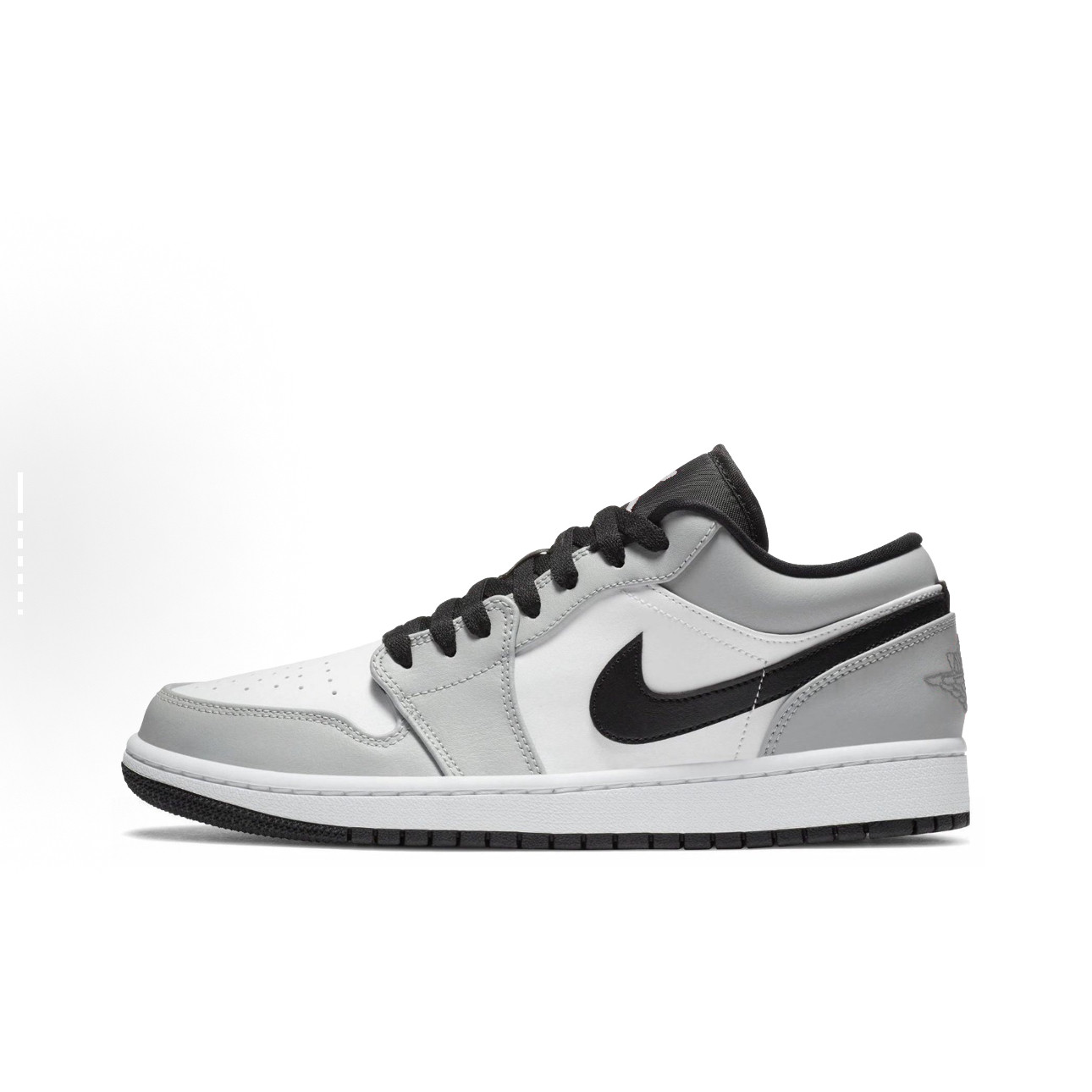 定制球鞋】 Air Jordan 1 潮流 低帮 板鞋 男女同款烟灰色
