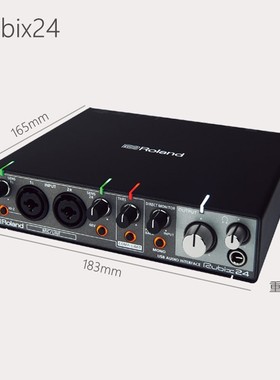 罗兰RUBIX22 RUBIX24 22  44 专业录音声卡 人声K歌 音频接口