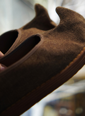 青囍【质朴古雅自然宁静的向往】经典翘头履舒服汉麻手工纳底布鞋