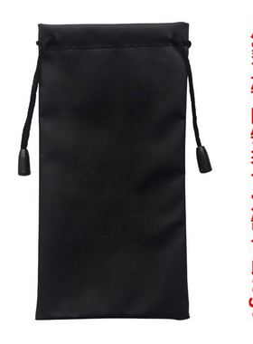 眼镜袋黑色太阳眼镜袋子可定制环保布袋眼镜收纳袋墨镜袋印刷LOGO