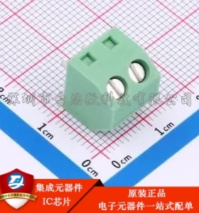 5.08mm 排数:1 每排P数:2 直插 1869211 插件,P=5.08mm 螺钉式接