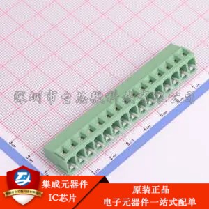 1x15P 5mm 直插 排数:1 每排P数:15 DB128V-5.0-15P-GN-S 插件,P=