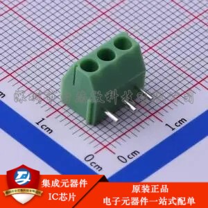 3.5mm 1x3P 排数:1 每排P数:3 弯插 KF350R-3.5-3P 弯插,P=3.5mm