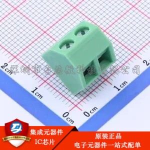 5.08mm 1x2P 排数:1 每排P数:2 直插 KF127S-5.08-2P 插件,P=5.08
