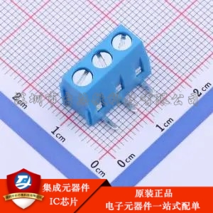 1x3P 5mm 弯插 排数:1 每排P数:5 DB127R-5.0-3P-BU-S P=5mm 螺钉