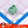 1x2P 3.5mm 弯插 排数:1 每排P数:3 DB301R-3.5-2P-GN-S 弯插,P=3