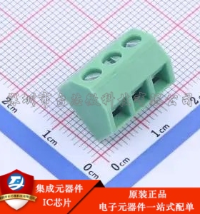 5mm 1x3P 排数:1 每排P数:3 直插 KF127S-5.0-3P 插件,P=5mm 螺钉