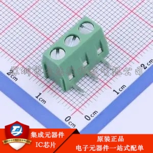 1x3P 5mm 弯插 排数:1 每排P数:3 DB127R-5.0-3P-GN-S P=5mm 螺钉