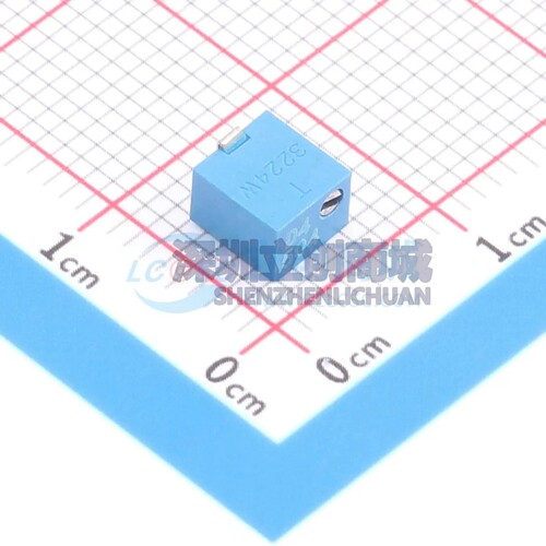 3224W-1-504 SMD-3P,4.8x3.9mm 可调电阻/电位器 500kΩ ±10%