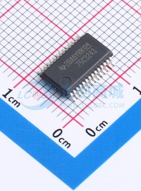 RS232芯片 SN75C3243DBR SSOP-28 TI/德州 电子元件配单原装正品