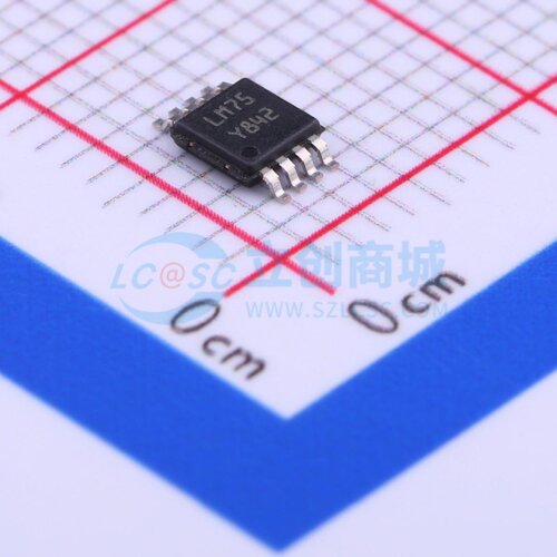 温度传感器 STLM75DS2F MSOP-8 意法半导体芯片 电子元件原装正品