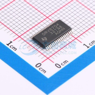 有刷直流电机驱动芯片 DRV8704DCPR HTSSOP-38 TI/德州 原装正品