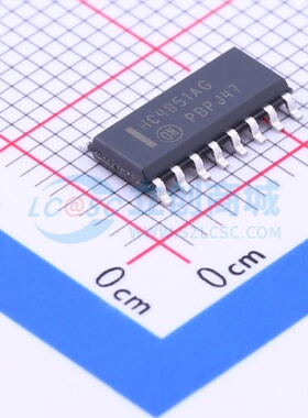 模拟开关/多路复用器 MC74HC4851ADR2G SOIC-16 onsemi(安森美)
