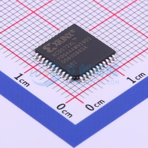 可编程逻辑器件(CPLD/FPGA) XC9572XL-10VQG44I VQFP-44 XILINX/