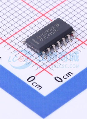 信号开关/编解码器/多路复用器 SN74CBTLV3125DR SOIC-14 TI/德州