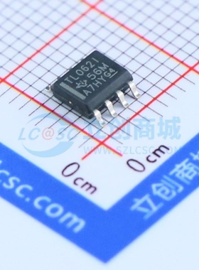 FET输入运放 TL062IDR SOIC-8 TI/德州 电子元器件配单原装正品