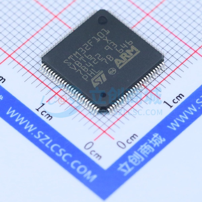 单片机(MCU/MPU/SOC) STM32F101VBT6 LQFP-100 ST(意法半导体)