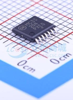 运算放大器 MC33204DTBG TSSOP-14 onsemi(安森美) 电子元件配单