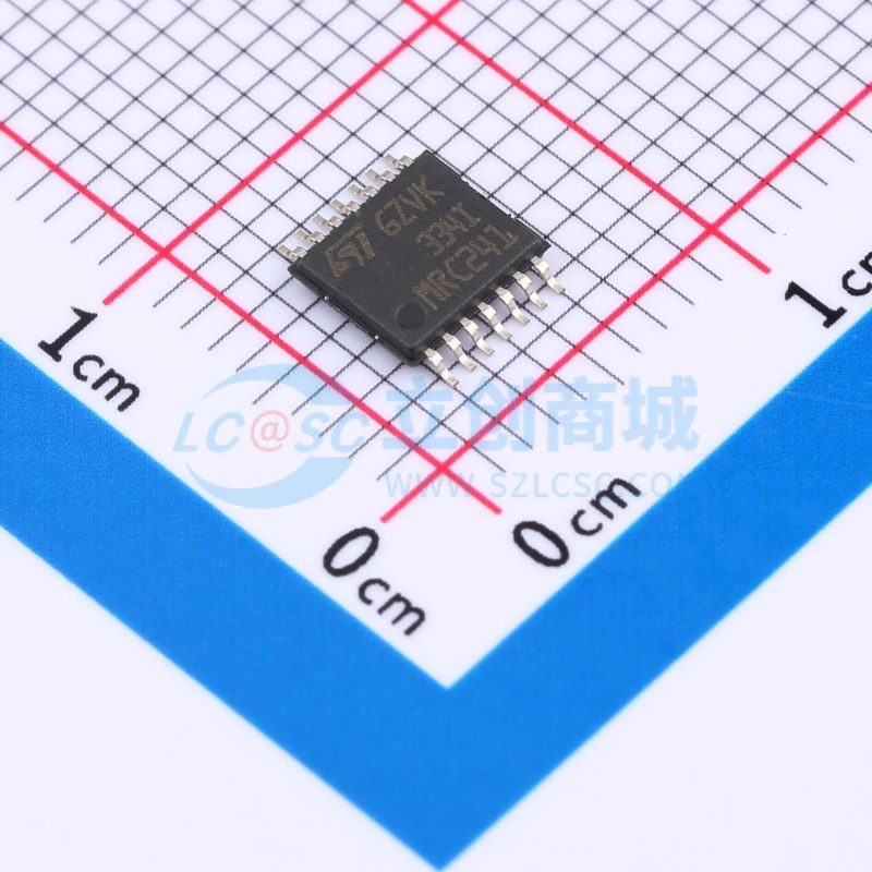 比较器 TS334IPT TSSOP-14 ST(意法半导体) 电子元件配单原装正品