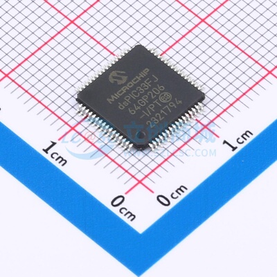 数字信号处理器(DSP/DSC) dsPIC33FJ64GP206-I/PT TQFP-64 MICROC