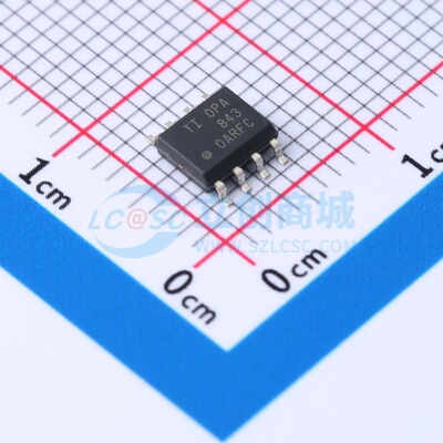 运算放大器 OPA843IDR SOIC-8 TI/德州 电子元器件配单原装正品