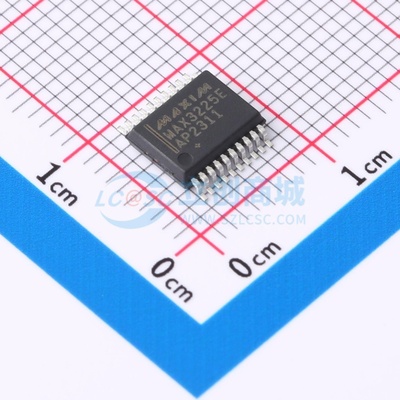 RS232芯片 MAX3225EAP SSOP-20 MAXIM(美信) 电子元器件原装正品