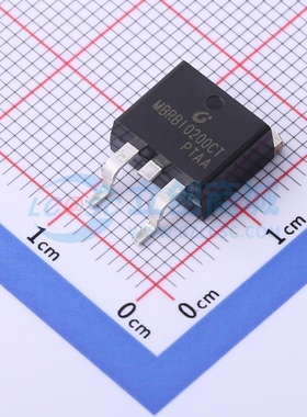 肖特基二极管 MBRB10200CT TO-263-2L CJ(江苏长电/长晶) 元器件