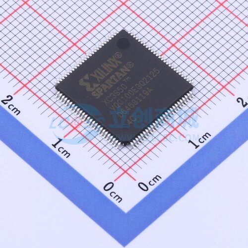 可编程逻辑器件(CPLD/FPGA) XC3S50-4VQG100C TQFP-100 XILINX/赛