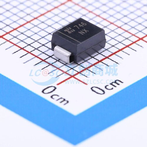 静电保护器(TVS/ESD) SMBJ90A-13-F DO-214AA DIODES(美台) 原装