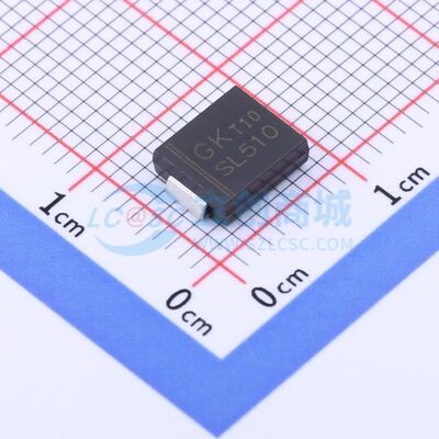 肖特基二极管 SS510L DO-214AB GOODWORK(固得沃克) 电子元件配单