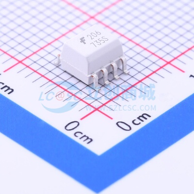 晶体管输出光耦 MOC206R2M SO-8 onsemi(安森美) 电子元器件配单
