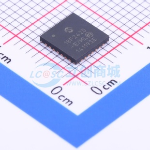 美国微 MPU MICROCHIP QFN PIC18F2420 SOC MCU 单片机