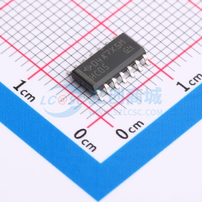 反相器 SN74HC05D SOIC-14 TI/德州 电子元器件配单原装正品