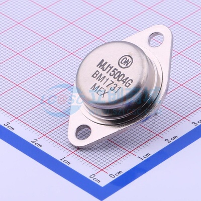 三极管(BJT) MJ15004G TO-204 onsemi(安森美) 电子元件原装正品