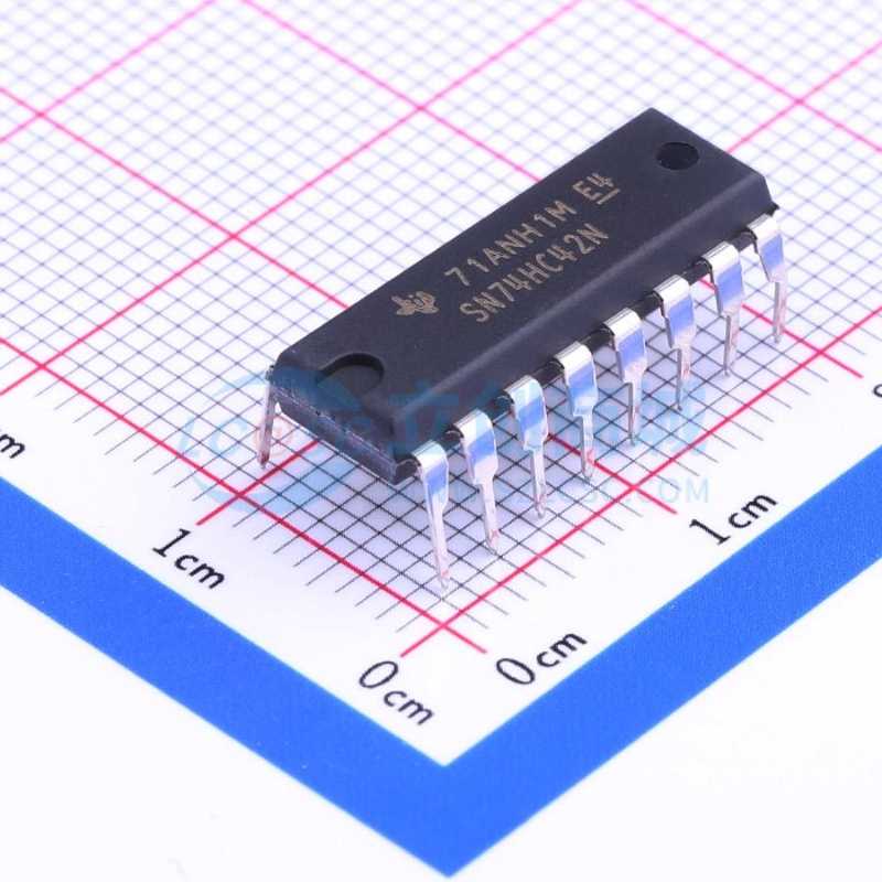 信号开关/编解码器/多路复用器 SN74HC42N DIP-16 TI/德州 元器件