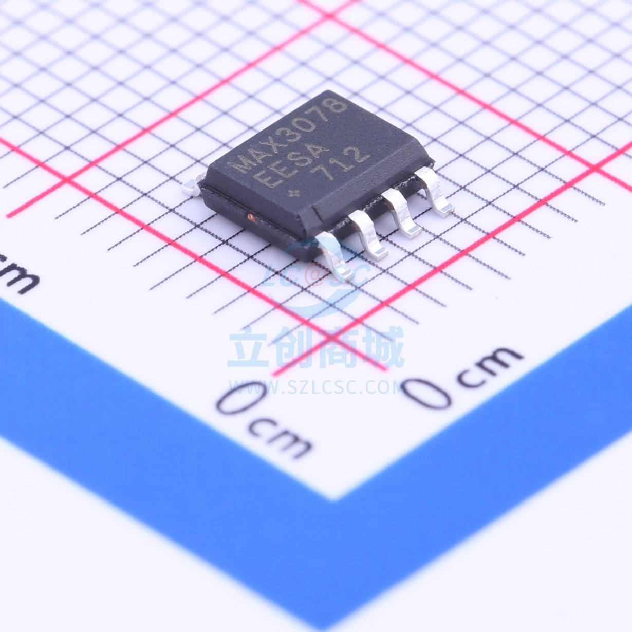 RS-485/RS-422芯片 MAX3078EESA+T SOIC-8_150mil