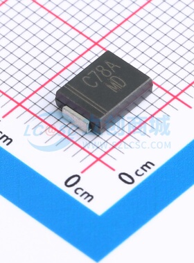 静电保护器(TVS/ESD) CJSMCJ78A SMCG CJ(江苏长电/长晶) 元器件