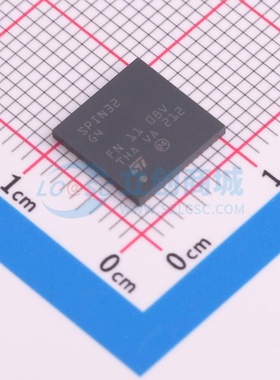 无刷直流(BLDC)电机驱动芯片 STSPIN32G4 VFQFPN-64 ST(意法半导