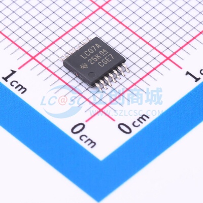 缓冲器/驱动器/收发器 SN74LVC07APW TSSOP-14 TI/德州 原装正品