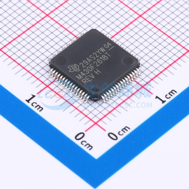 单片机(MCU/MPU/SOC) MSP430F2618TPM LQFP-64 TI/德州 原装正品