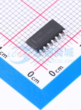 逻辑门 74AC08SC SOIC-14 onsemi(安森美) 电子元件配单原装正品