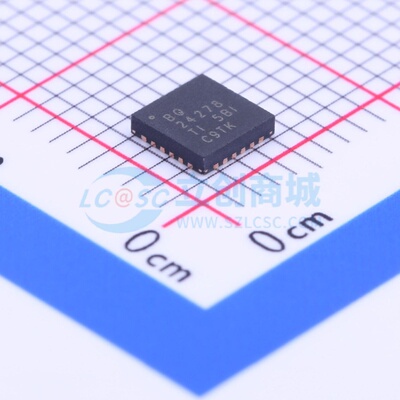 电池管理 BQ24278RGET VQFN-24 TI/德州 电子元器件配单原装正品