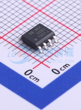 电压基准芯片 REF02BU SOIC-8 TI/德州 电子元器件配单原装正品