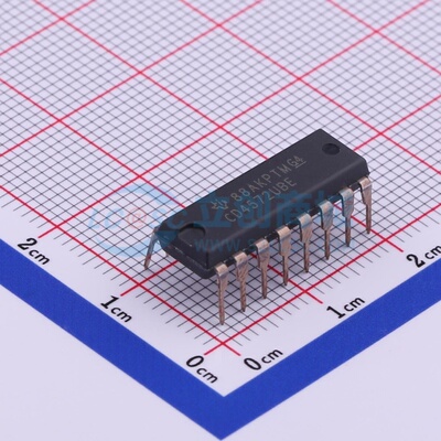逻辑门 CD4572UBE PDIP-16 TI/德州 电子元器件配单原装正品