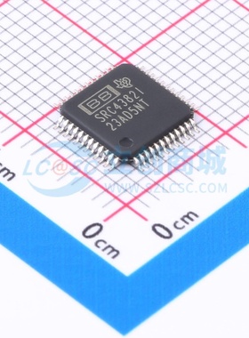 音频接口芯片 SRC4382IPFBR TQFP-48 TI/德州 电子元器件原装正品