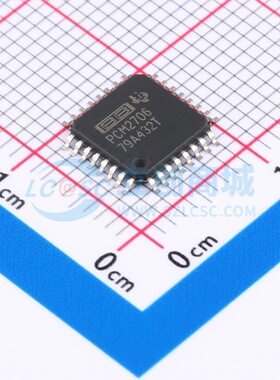 ADC/DAC芯片 PCM2706PJT TQFP-32 TI/德州 电子元件配单原装正品