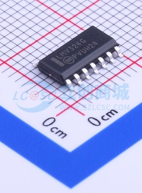 运算放大器 LMV324DR2G SOIC-14 onsemi(安森美) 电子元器件配单