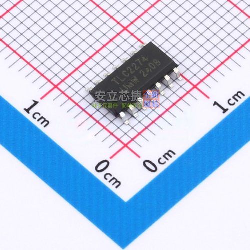 运算放大器 TLC2274AIDR(UMW) SOP-14  电子元器件配单全新原装
