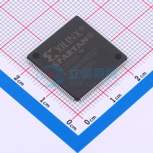 可编程逻辑器件(CPLD/FPGA) XC3S100E-4TQG144I TQFP-144 XILINX/