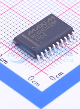 RS232芯片 MAX203EEWP+G36 SOIC-20 MAXIM(美信) 电子元器件配单